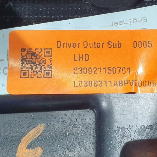 Moldura Couro Painel Lr Discovery Sport 2022