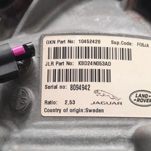 Diferencial Traseiro Discovery Sport 2022