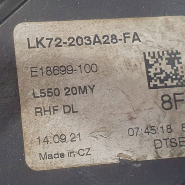 Fechadura Porta Dianteira Dir Lr Discovery Sport Diesel 2022