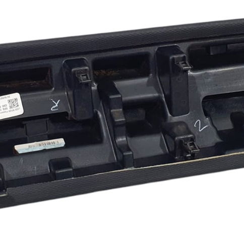 Acabamento Couro Painel Lr Discovery Sport 2022 - Preto - Listras