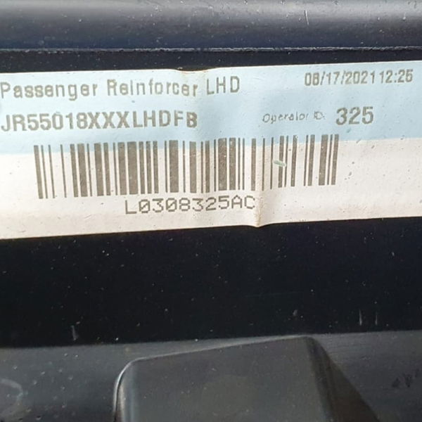 Acabamento Couro Painel Lr Discovery Sport 2022 - Preto - Listras