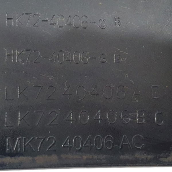 Moldura Tampa Traseira Luz Placa Lr Discovery Sport 2022