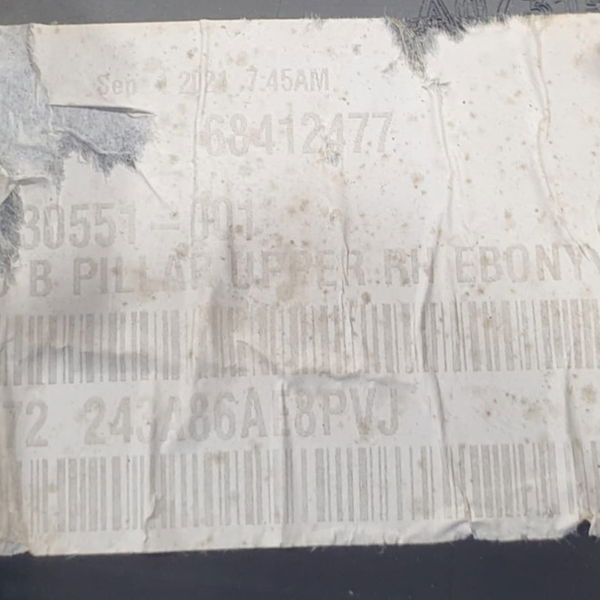 Acabamento Coluna Central Dir Lr Discovery Sport 2022