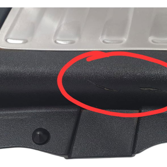 Soleira Tampa Porta Malas Lr Discovery Sport 2022 Preto