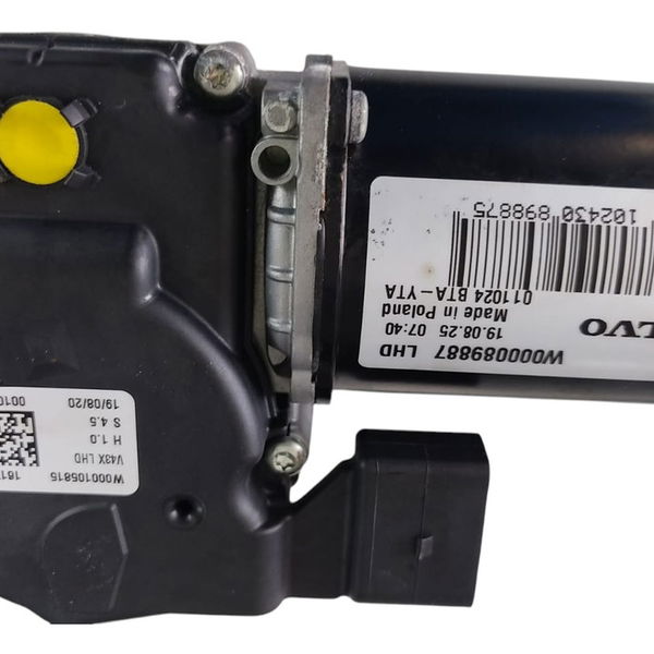 Galhada Motor Limpador Parabrisa Volvo S60 T8 Híbrido 2019