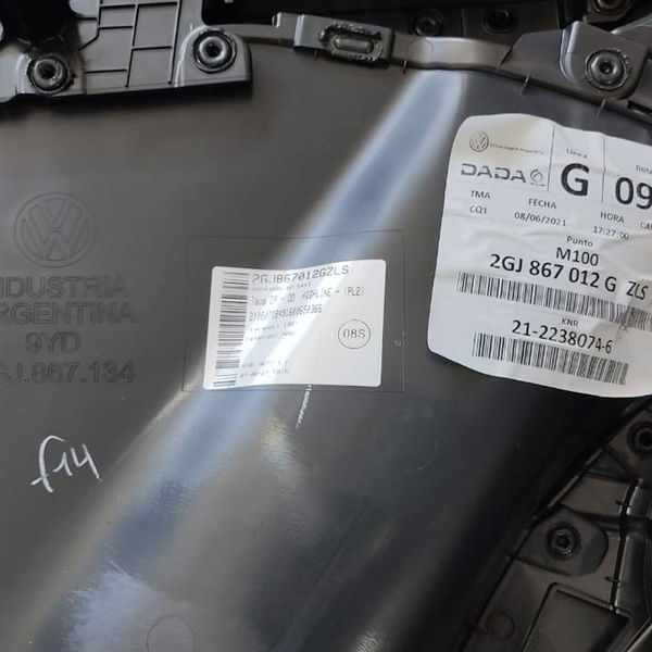 Forro Porta D/d Vw Taos Hinghline 2022
