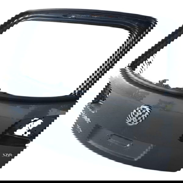 Tampa Traseira Porta Mala Vw Touareg 2010 Preto