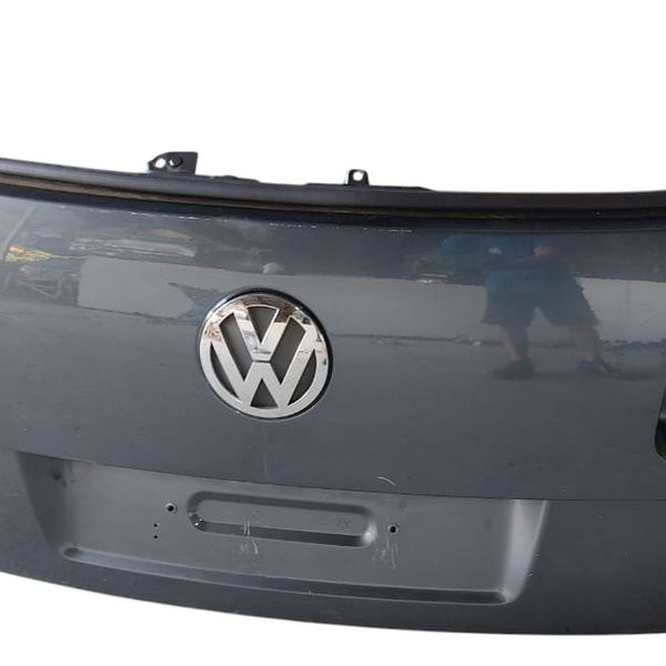 Tampa Traseira Porta Mala Vw Touareg 2010 Preto