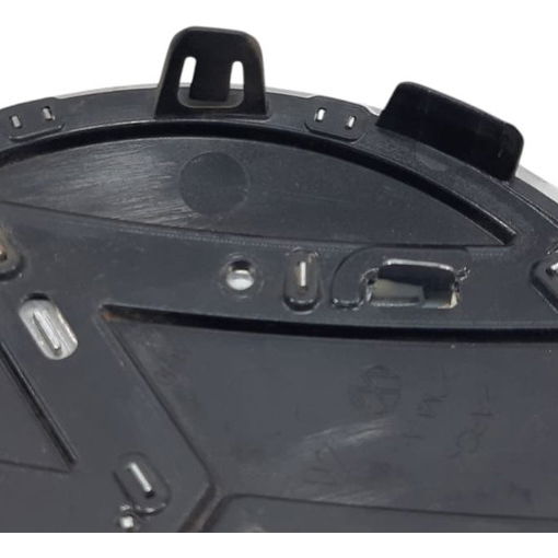 Emblema Da Grade Frontal Vw T-cross 2021 - Preto