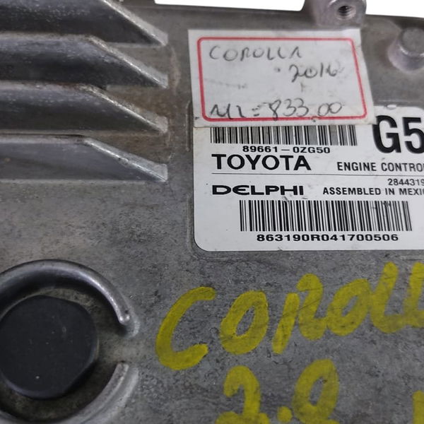 Módulo Injeção Toyota Corolla 2.0 2016