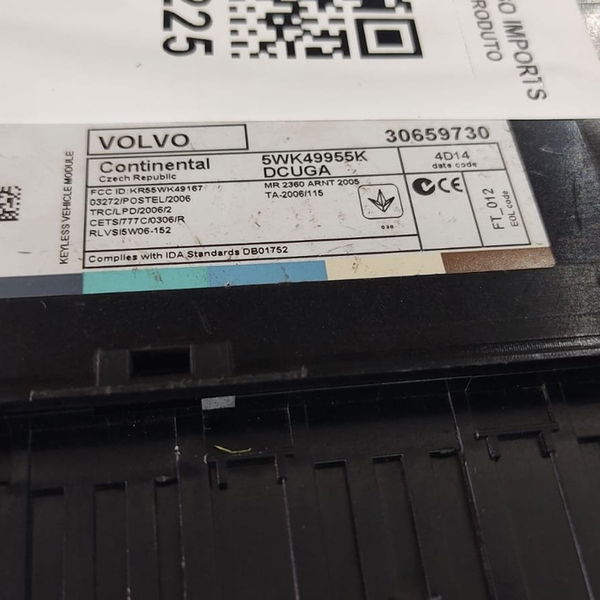 Módulo Conforto Volvo V40 2.0 T4 2014