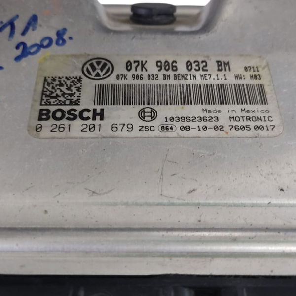 Módulo Injeção Vw Jetta 2.5 5cl  2008