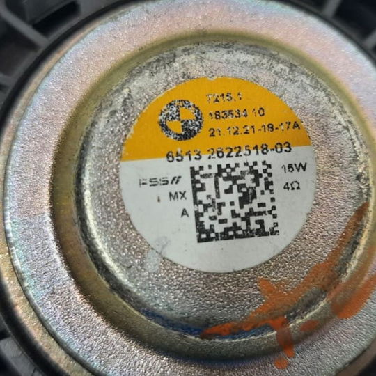 Alto Falante Da Porta Tras Esq Bmw X3 M40i 2022 Preto