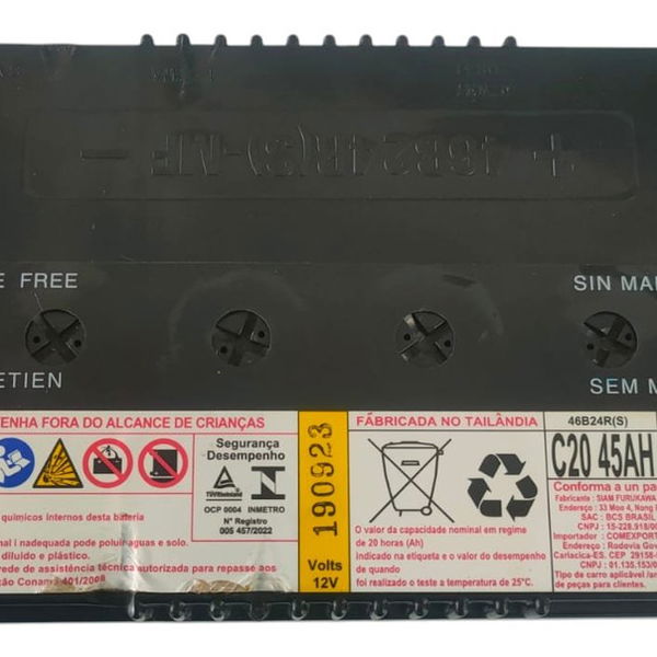 Bateria Honda Crv 2.0 Hibrido 2024 Direito