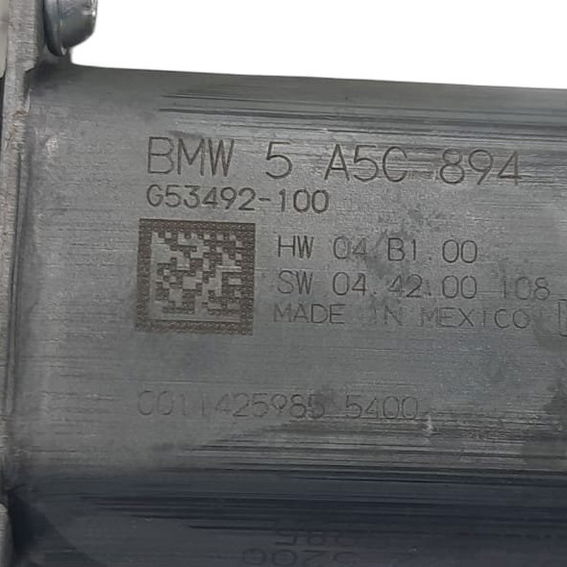 Motor Maquina De Vidro Dianteira Esquerda Bmw X3 M40i 2022