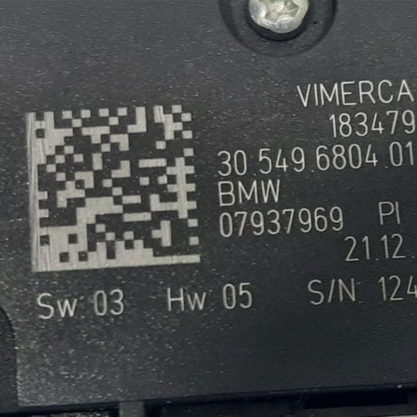 Botão De Memória Do Banco Bmw X3 M40i 2022 Preto