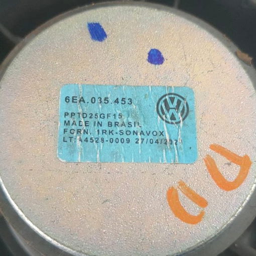 Alto Falante Porta D/d  Vw Taos 2023 Preto