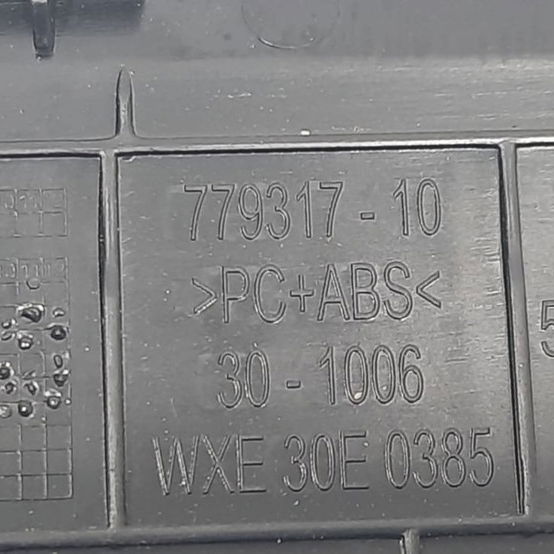 Acabamento Interno Porta-malas  Bmw X3 M40i 2022 Preto Listras