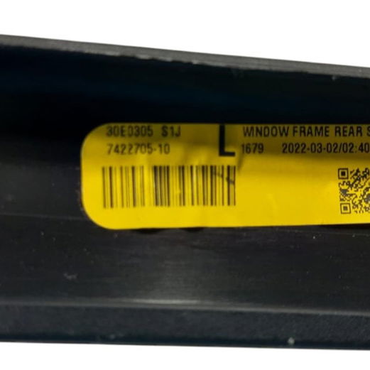 Acabamento Porta Traseira Bmw X3 M40i 2022 - Traseira - Direita - Preto