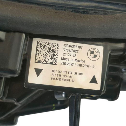 Lanterna Esquerda Tampa Traseira Bmw X3 M40i