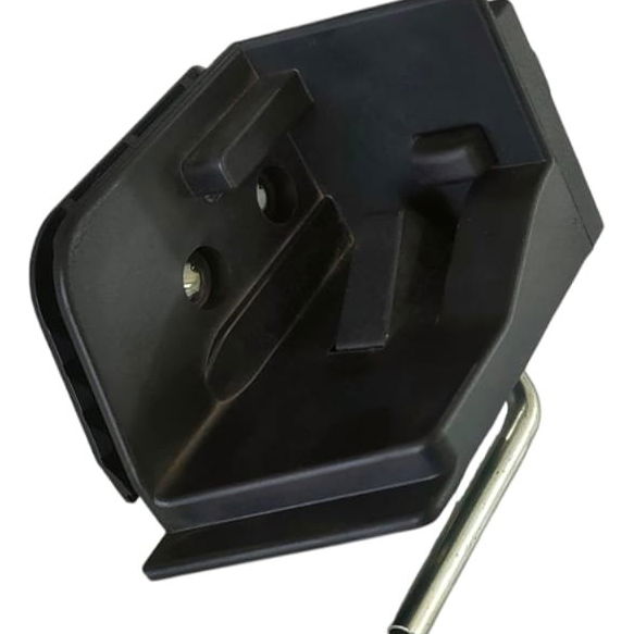 Suporte Trava Tampão Bagagito Retrátil Bmw X3 M40i 2022 Preto