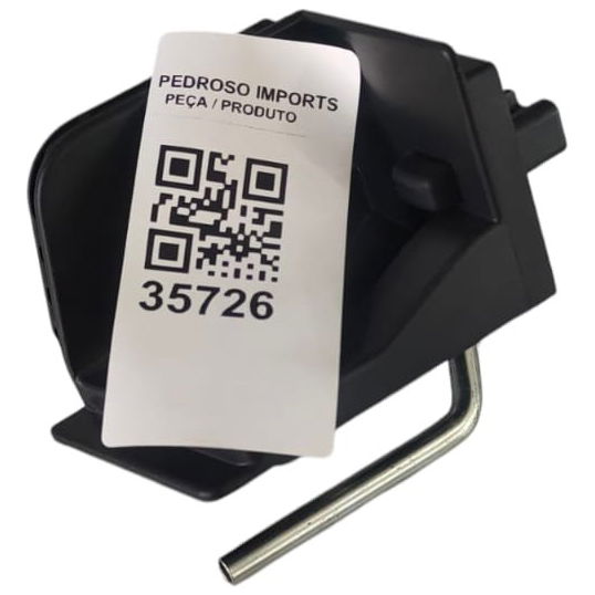 Suporte Trava Tampão Bagagito Retrátil Bmw X3 M40i 2022 Preto