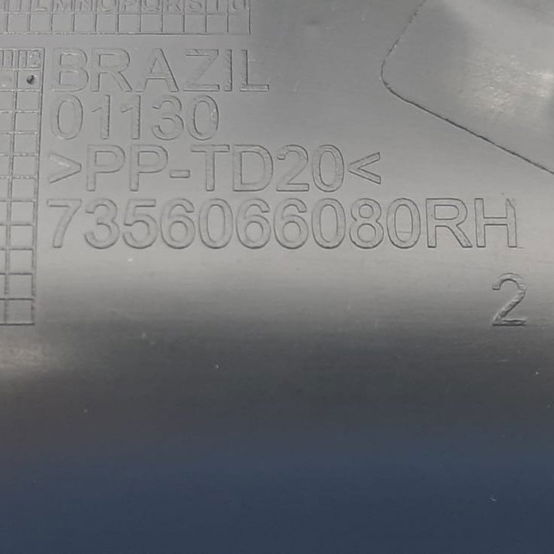 Acabamento Trilho Do Banco Direito Jeep Compass 2023 Preto