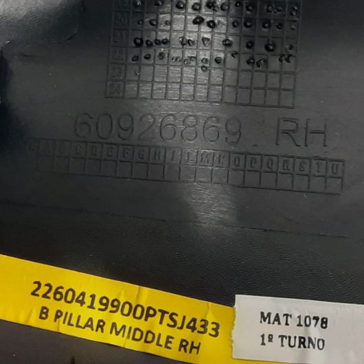 Acabamento Inferior Da Coluna Direita Jeep Compass 2023