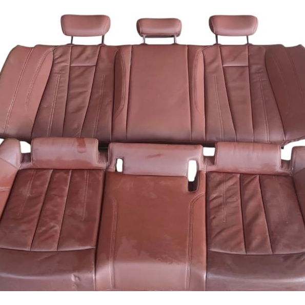 Jogo Banco Couro Audi A4 2018 (c/detalhe) Marrom-escuro