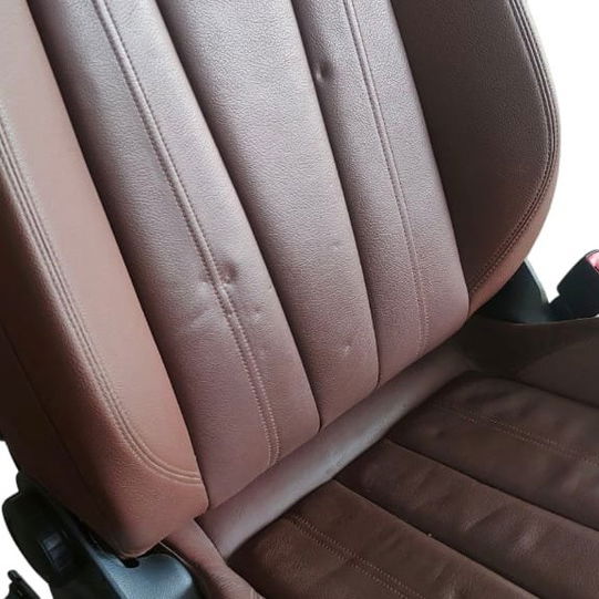 Jogo Banco Couro Audi A4 2018 (c/detalhe) Marrom-escuro