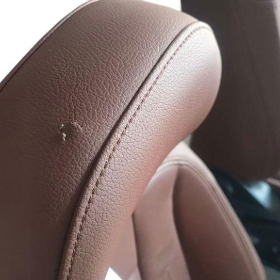 Jogo Banco Couro Audi A4 2018 (c/detalhe) Marrom-escuro