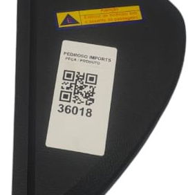 Acabamento Lateral Esquerdo Painel Interno Subaru Outback 20 Preto Listras