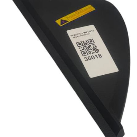 Acabamento Lateral Esquerdo Painel Interno Subaru Outback 20 Preto Listras