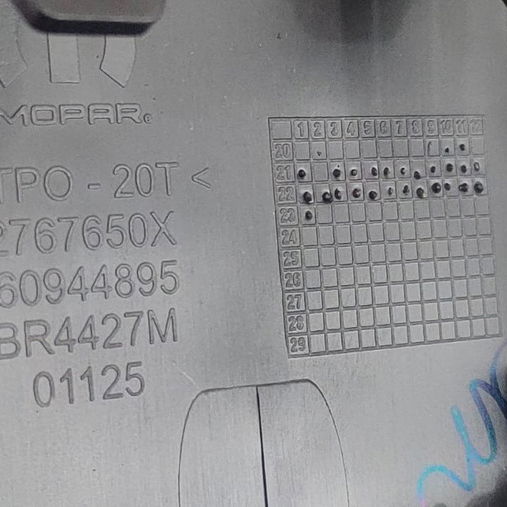 Acabamento Console Porta Copos Jeep Compass 2023 Preto