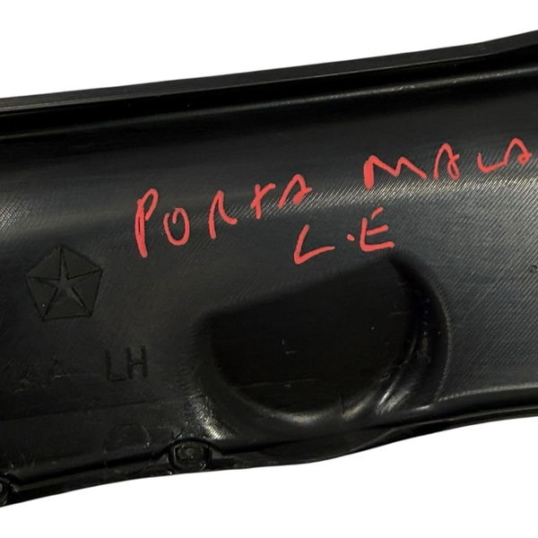 Moldura Esquerda Tampa Traseira Jeep Compass 2023 Preto