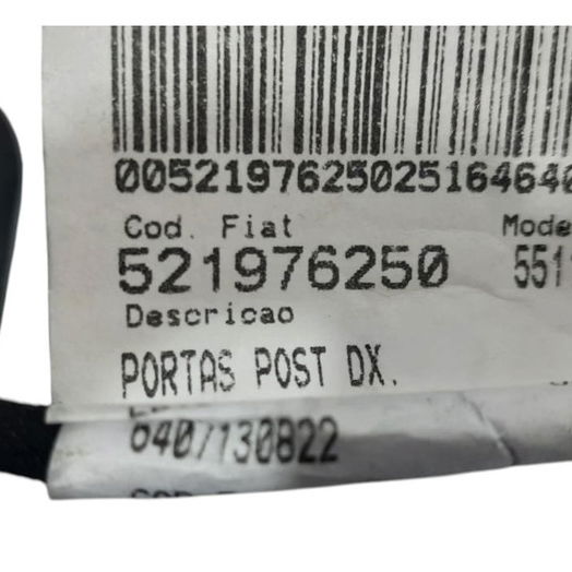 Chicote Da Porta Traseira Direita Jeep Compass 2023