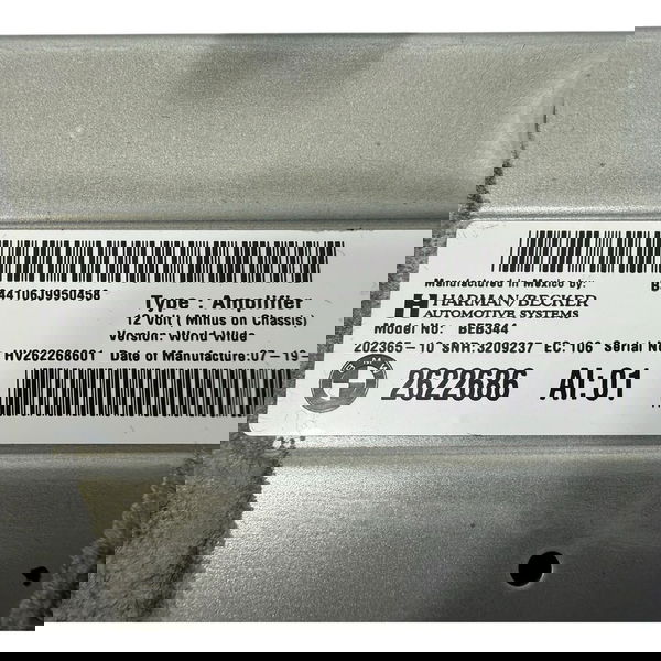 Módulo Amplificador De Áudio Bmw X3 2020