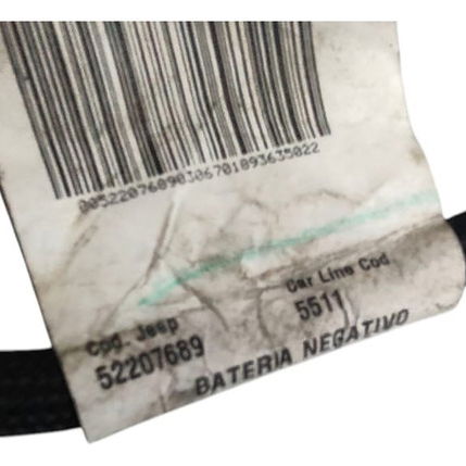 Cabo Força Negativo Bateria Jeep Compass 2.0 Diesel 2023