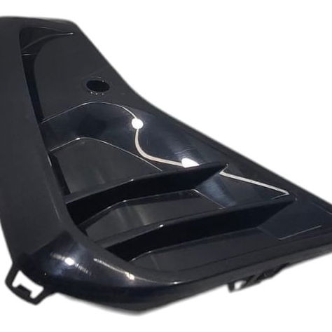 Grade Parachoque Diant. L/ Direito Bmw X3 M40i 2022 (avaria) Preto Fosco