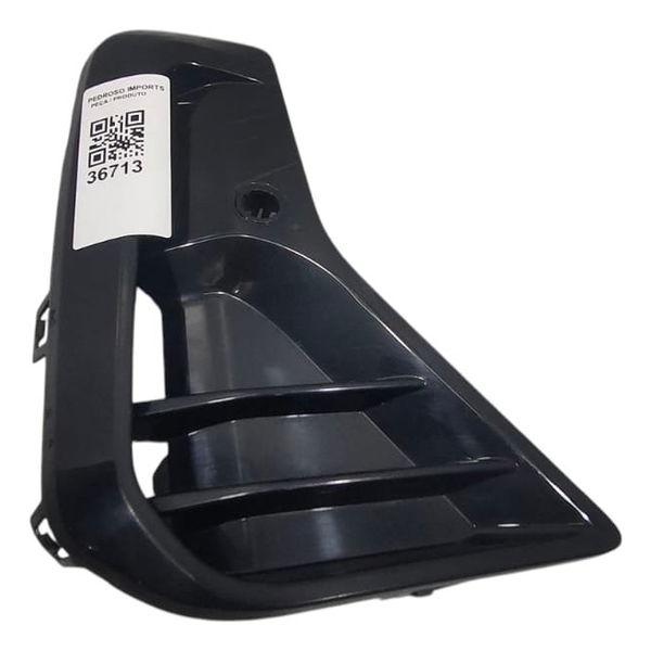 Grade Parachoque Diant. L/ Direito Bmw X3 M40i 2022 (avaria) Preto Fosco