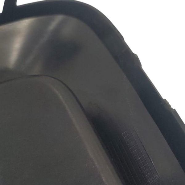 Grade Parachoque Diant. L/ Direito Bmw X3 M40i 2022 (avaria) Preto Fosco