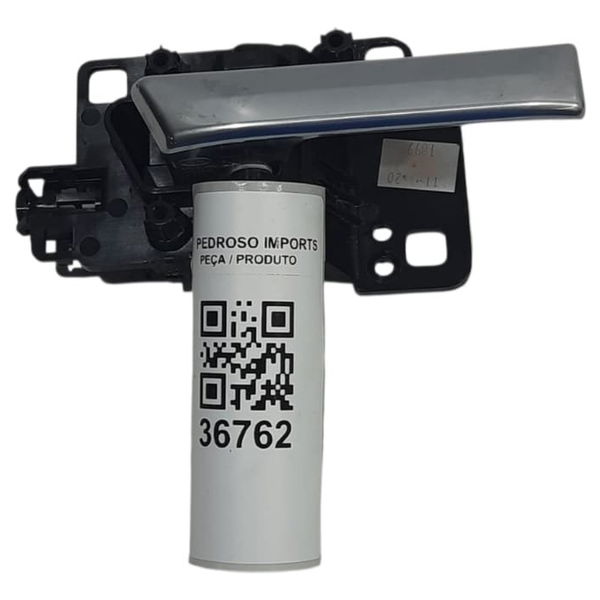 Maçaneta Interna Dianteira Direita Land Rover Defender 2020 Prateado Dianteira