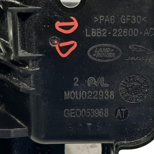 Maçaneta Interna Dianteira Direita Land Rover Defender 2020 Prateado Dianteira