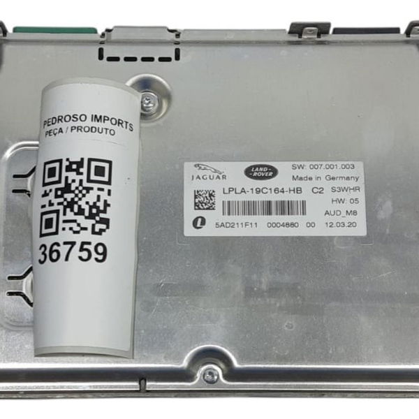 Módulo Amplificador De Som Land Rover Defender 2020 Prateado