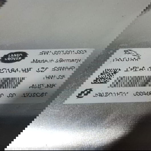 Módulo Amplificador De Som Land Rover Defender 2020 Prateado