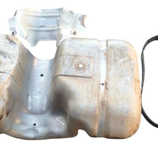 Suporte Protetor Tanque Comb. Range R. Evoque 2.0 Gasol/2019 Cinza