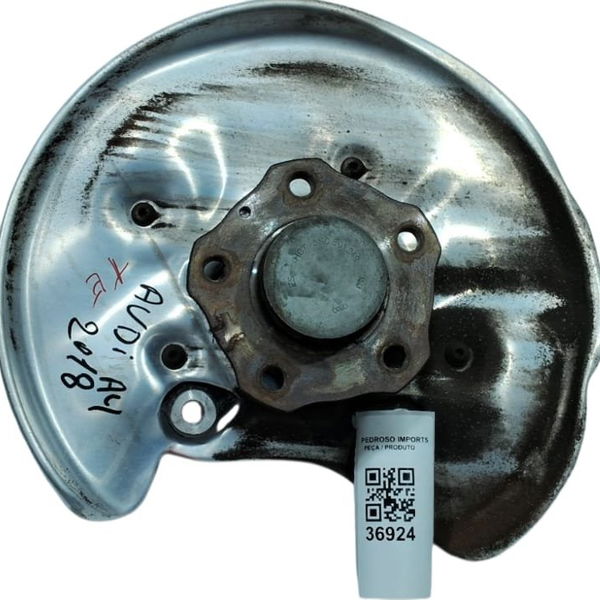 Montante Rolamento Traseiro Esquerdo Audi A4 2018 Cinza