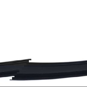 Borracha Caneleta Cromado Porta Diant. Dir. Mercedes C200 16 Preto