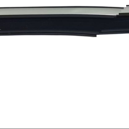 Borracha Caneleta Cromado Porta Tras. Esq. Mercedes C200 16 Preto