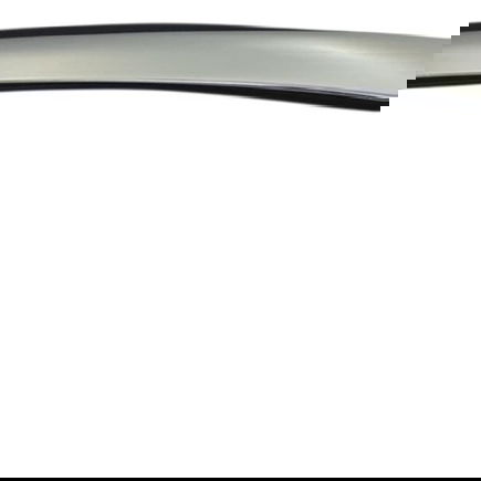 Borracha Caneleta Cromado Porta Tras. Esq. Mercedes C200 16 Preto